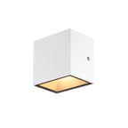 SITRA S WL SINGLE, Luminária saliente de parede para o exterior LED, branco, interruptor CCT de 3000/4000 K