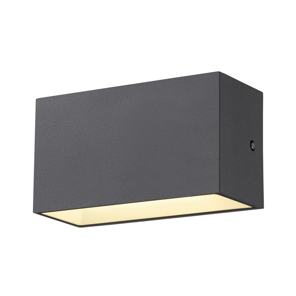 SITRA M WL UP/DOWN, Luminária saliente de parede para o exterior LED, antracite, interruptor CCT 3000/4000 K