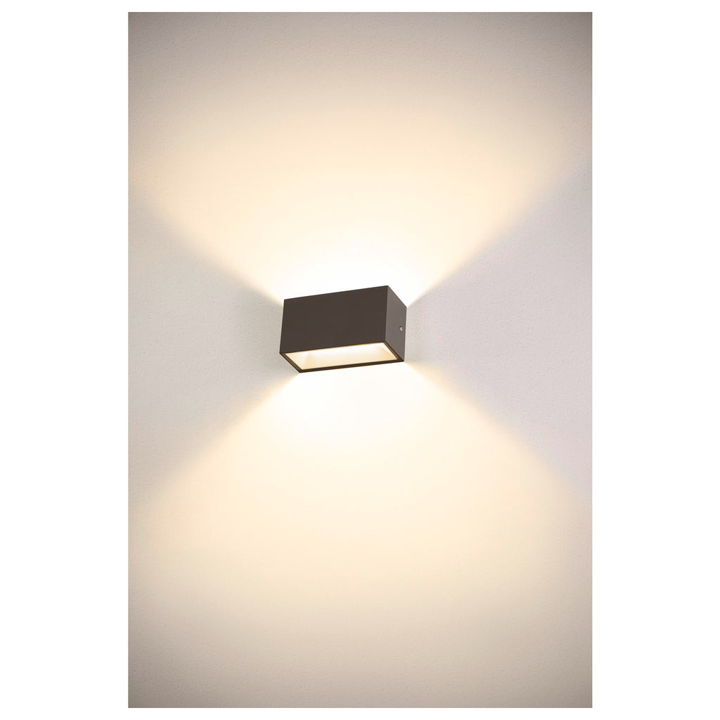 SITRA M WL UP/DOWN, Luminária saliente de parede para o exterior LED, antracite, interruptor CCT 3000/4000 K