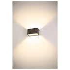 SITRA M WL UP/DOWN, Luminária saliente de parede para o exterior LED, antracite, interruptor CCT 3000/4000 K