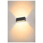 SITRA L WL UP/DOWN, Luminária saliente de parede para o exterior LED, antracite, interruptor CCT 3000/4000 K