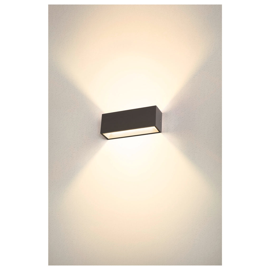 SITRA L WL UP/DOWN, Luminária saliente de parede para o exterior LED, antracite, interruptor CCT 3000/4000 K