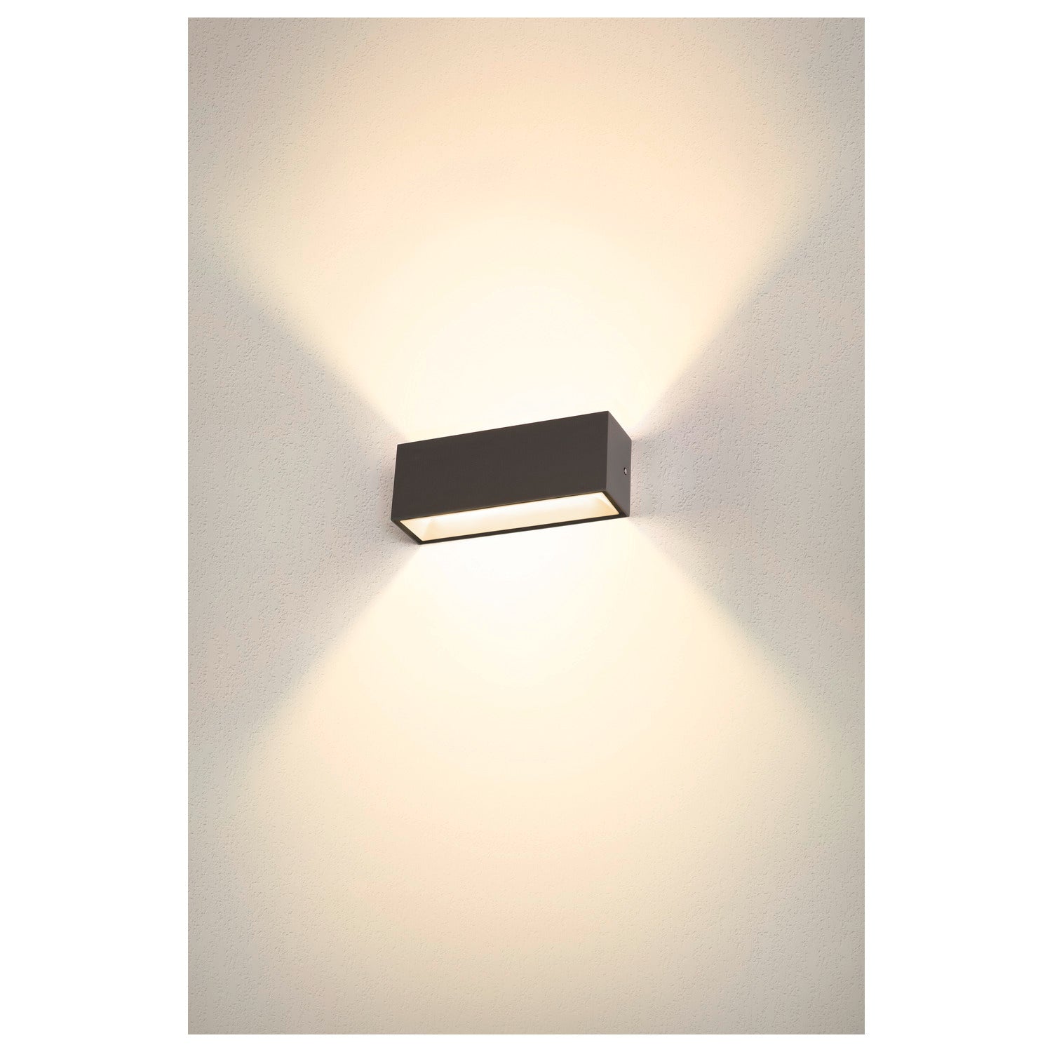 SITRA L WL UP/DOWN, Luminária saliente de parede para o exterior LED, antracite, interruptor CCT 3000/4000 K