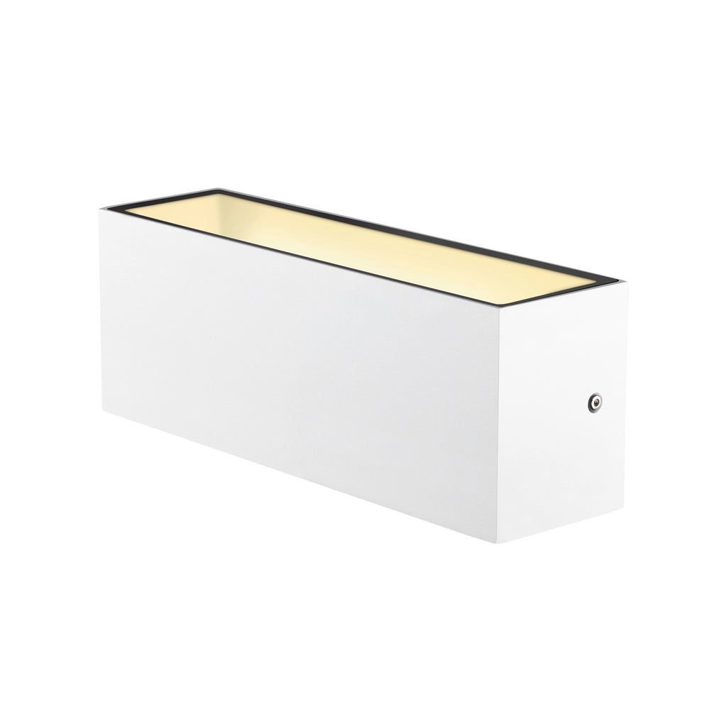 SITRA L WL UP/DOWN, Luminária saliente de parede para o exterior LED, branco, interruptor CCT de 3000/4000 K