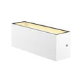 SITRA L WL UP/DOWN, Luminária saliente de parede para o exterior LED, branco, interruptor CCT de 3000/4000 K