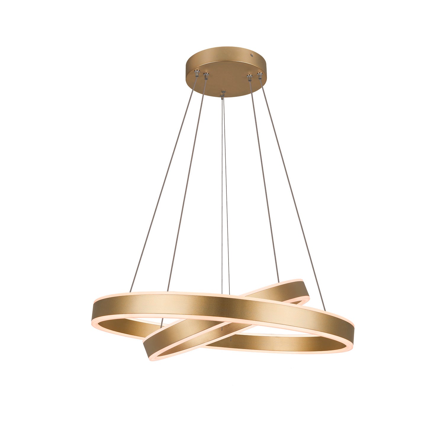 ONE DOUBLE PHASE up/down, luminária suspensa, bronze 35 W 2700/3000 K 130°