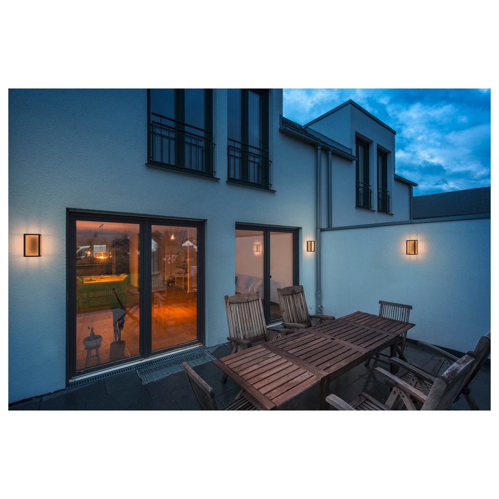 QUADRULO WL, Luminária saliente de parede para o exterior LED em antracite