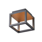 QUADRULO CL, Luminária LED saliente para teto para o exterior em antracite