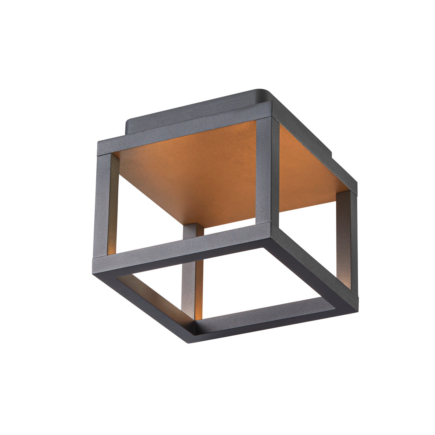 QUADRULO CL, Luminária LED saliente para teto para o exterior em antracite