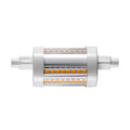 LEUCHTMITTEL - QT DE12 R7S 78 mm, fonte de luz LED transparente 9 W 3000 K CRI 90 330°