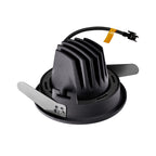 NUMINOS® MOVE S, luminária para encastrar no teto, preta 2700 K 20°