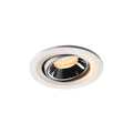 NUMINOS® MOVE S, luminária para encastrar no teto, branca/cromada 3000 K 20°