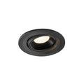 NUMINOS® MOVE S, luminária para encastrar no teto, preta 4000 K 55°