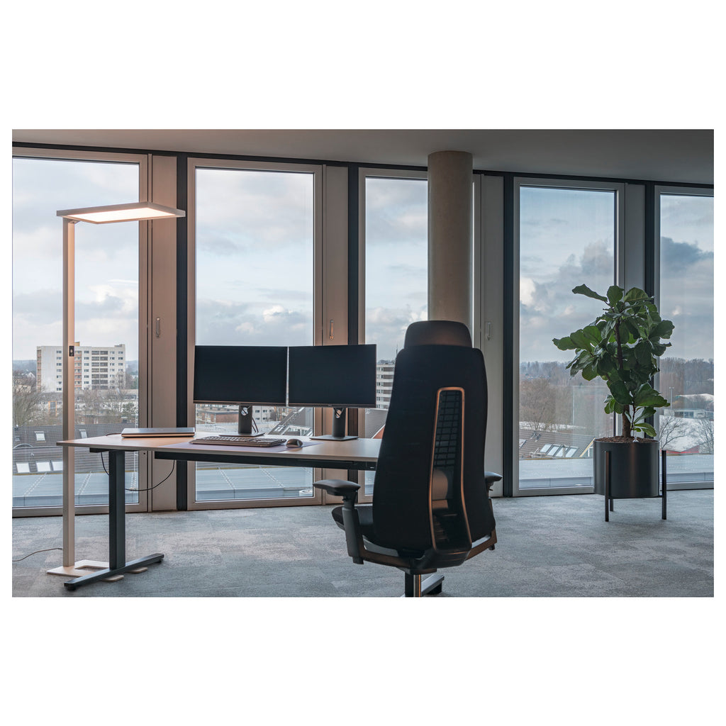 WORKLIGHT, luminária de pé, branca 79 W 4000 K 80°