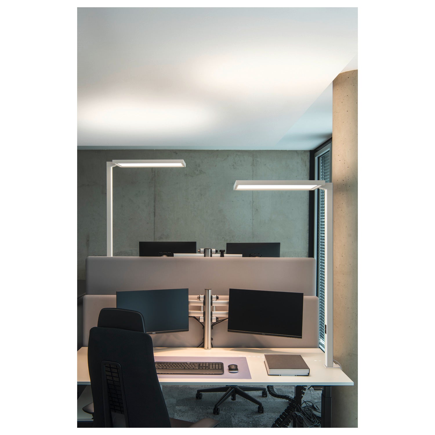 WORKLIGHT, luminária de mesa, branca 79 W 4000 K 80°
