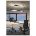 WORKLIGHT DALI, luminária suspensa, preta 57 W 4000 K 80°