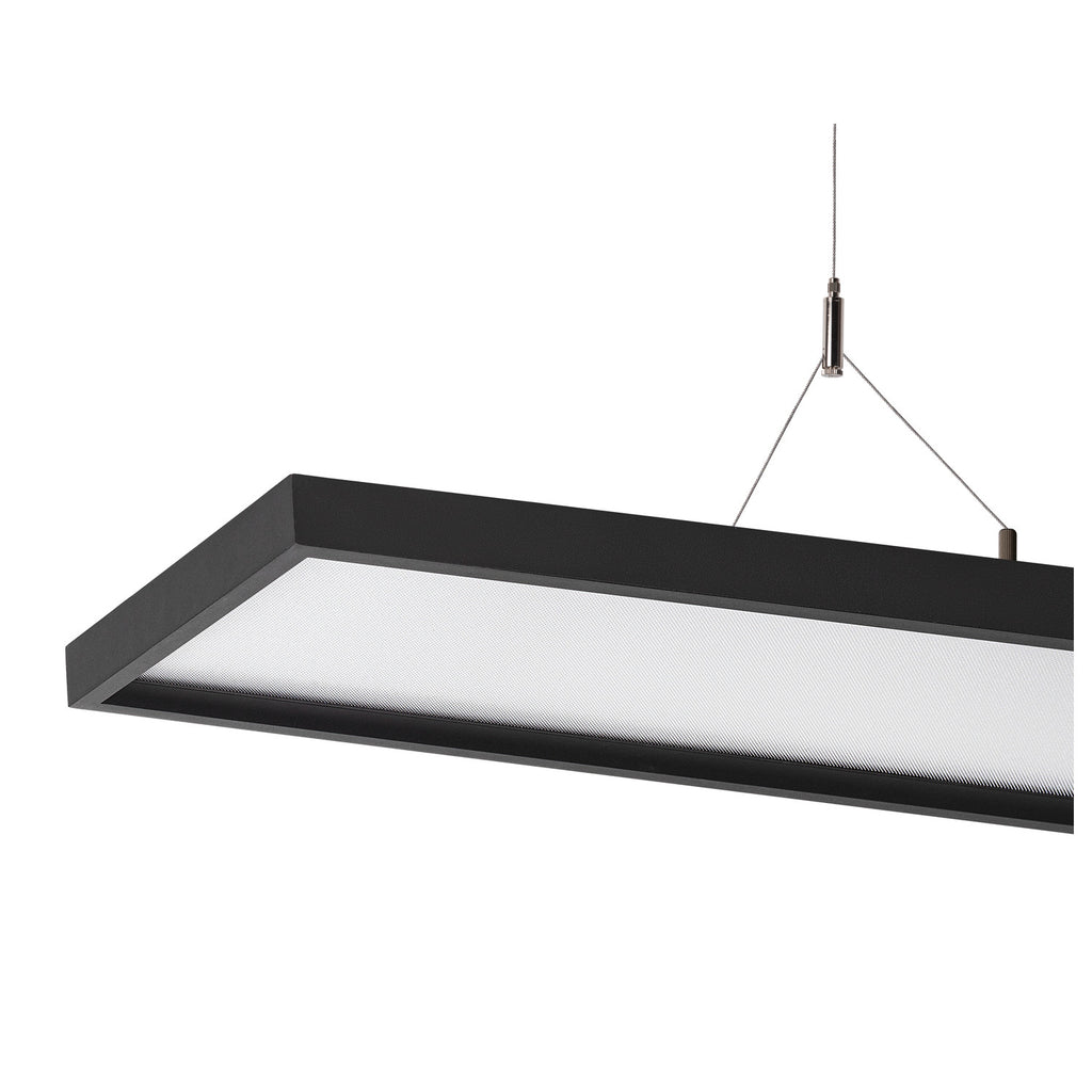 WORKLIGHT DALI, luminária suspensa, preta 57 W 4000 K 80°