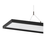 WORKLIGHT DALI, luminária suspensa, preta 57 W 4000 K 80°