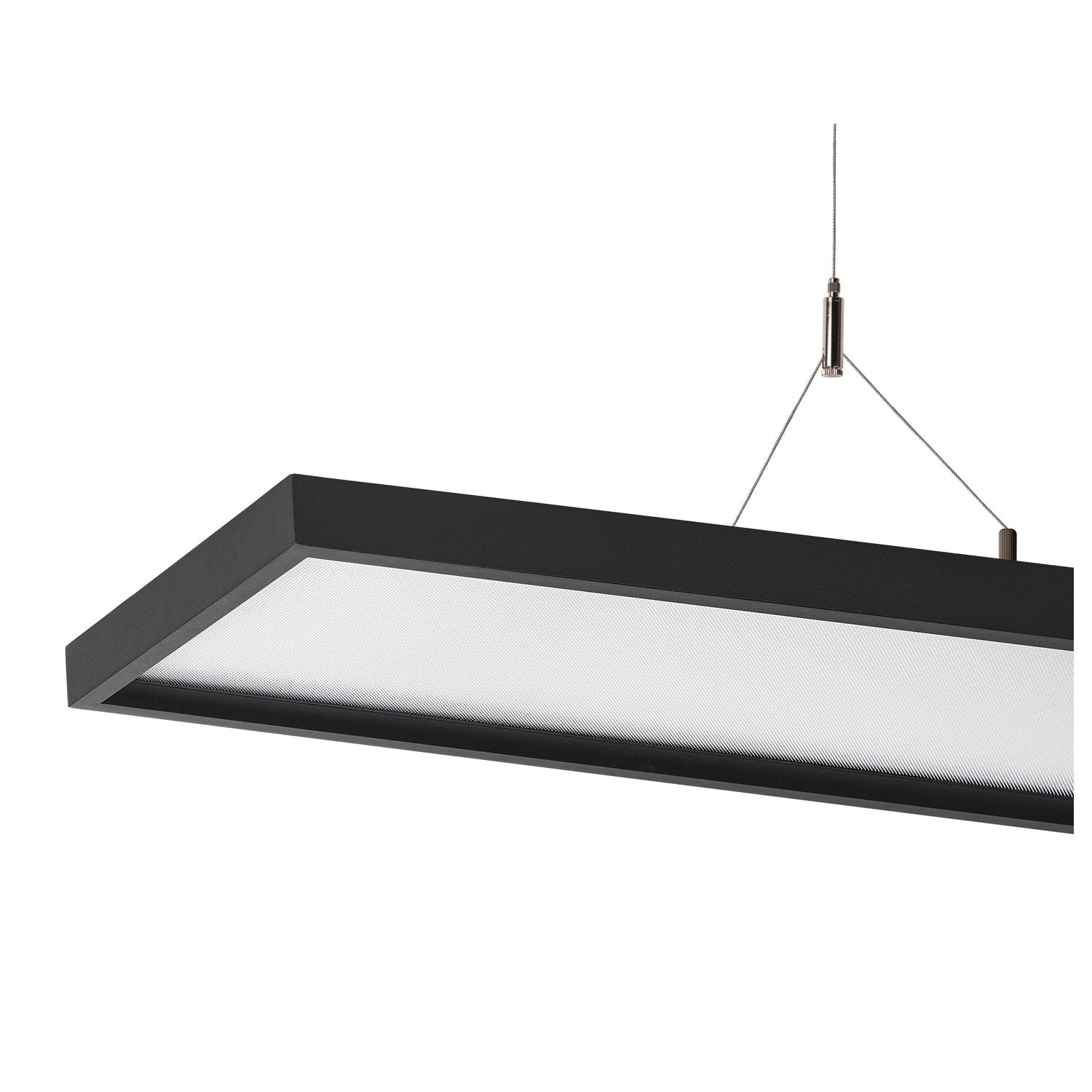 WORKLIGHT DALI, luminária suspensa, preta 57 W 4000 K 80°