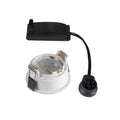 HORN GU10, luminária para encastrar no teto, branca 25 W, com teste de blower door