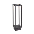 QUADRULO, luminária de pé, antracite/branca 7 W 3000 K
