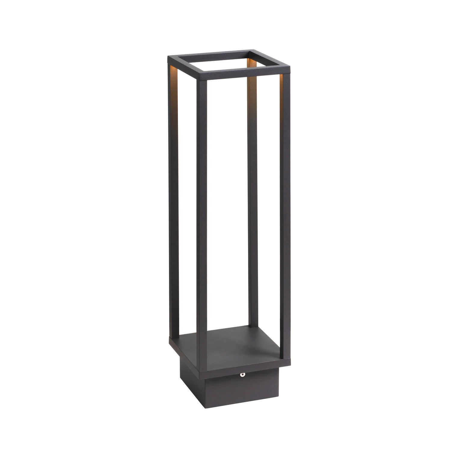 QUADRULO, luminária de pé, antracite/branca 7 W 3000 K