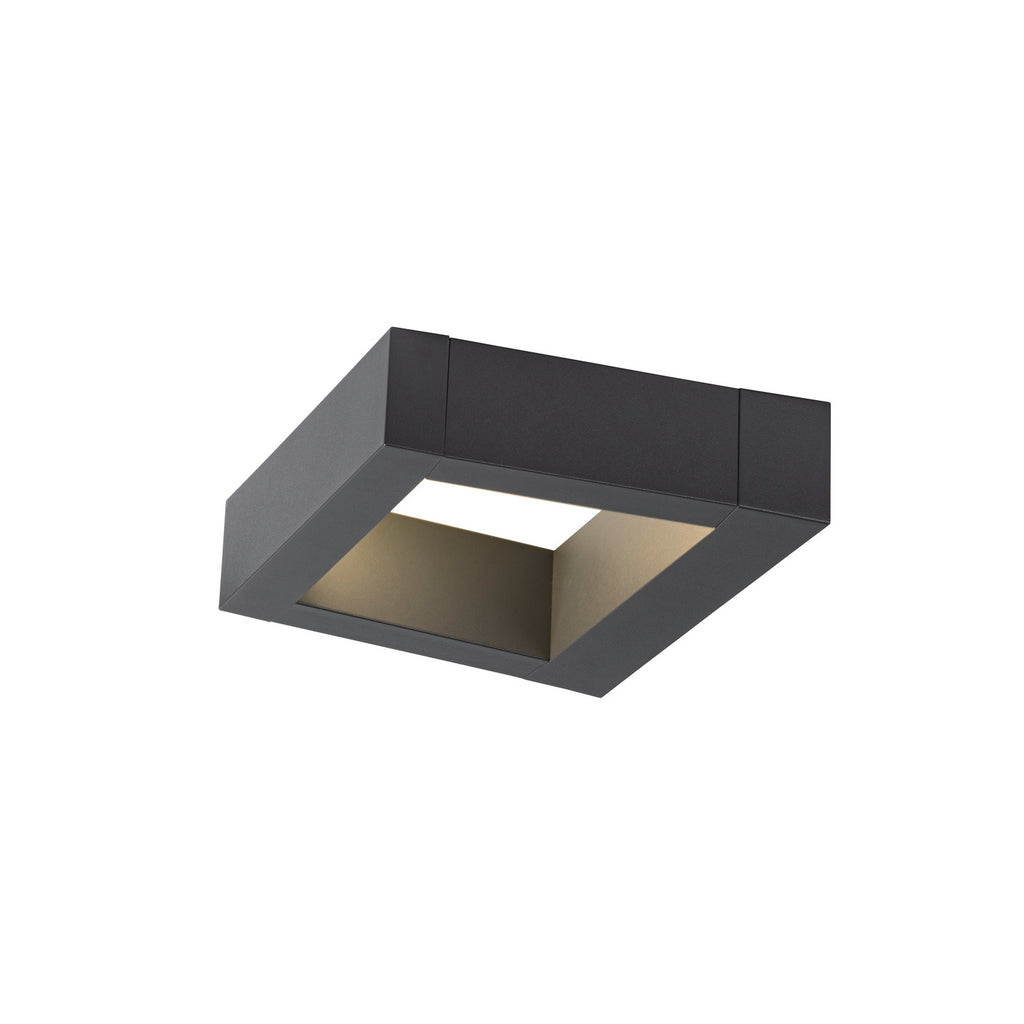 BOOKAT, luminária saliente para a parede, antracite 15 W 3000/4000 K