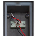 BOOKAT, luminária saliente para a parede, antracite 15 W 3000/4000 K