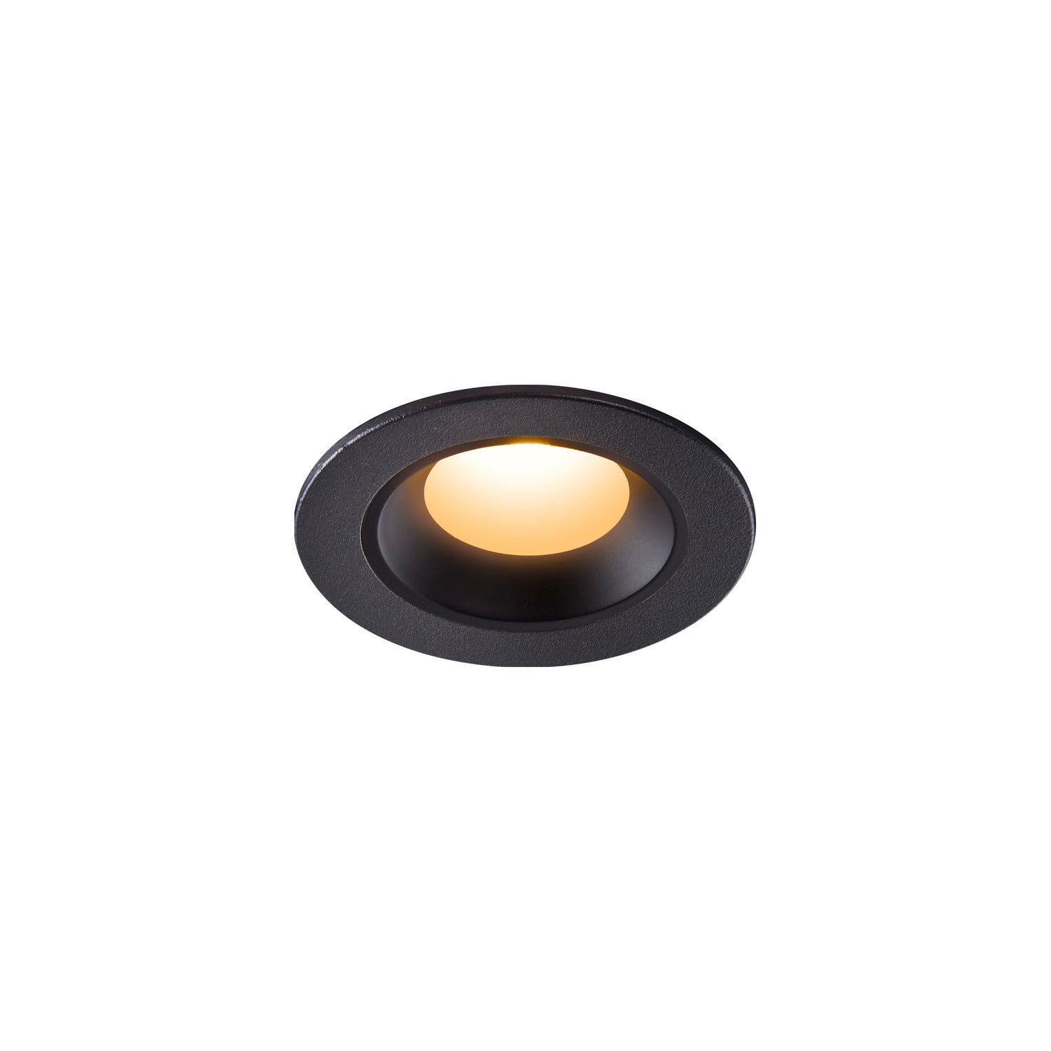 NUMINOS® XS, luminária para encastrar no teto, preta 2700 K 20°