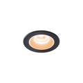 NUMINOS® XS, luminária para encastrar no teto, preta/branca 2700 K 40°
