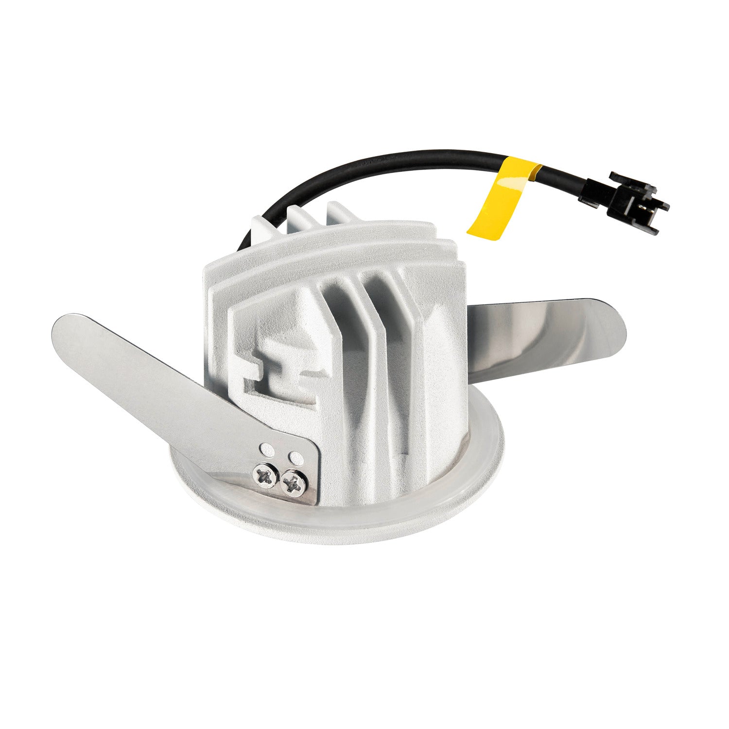 NUMINOS® XS, luminária para encastrar no teto, branca/preta 2700 K 20°
