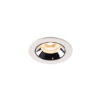 NUMINOS® XS, luminária para encastrar no teto, branca/cromada 2700 K 55°
