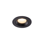 NUMINOS® XS, luminária para encastrar no teto, preta 3000 K 40°