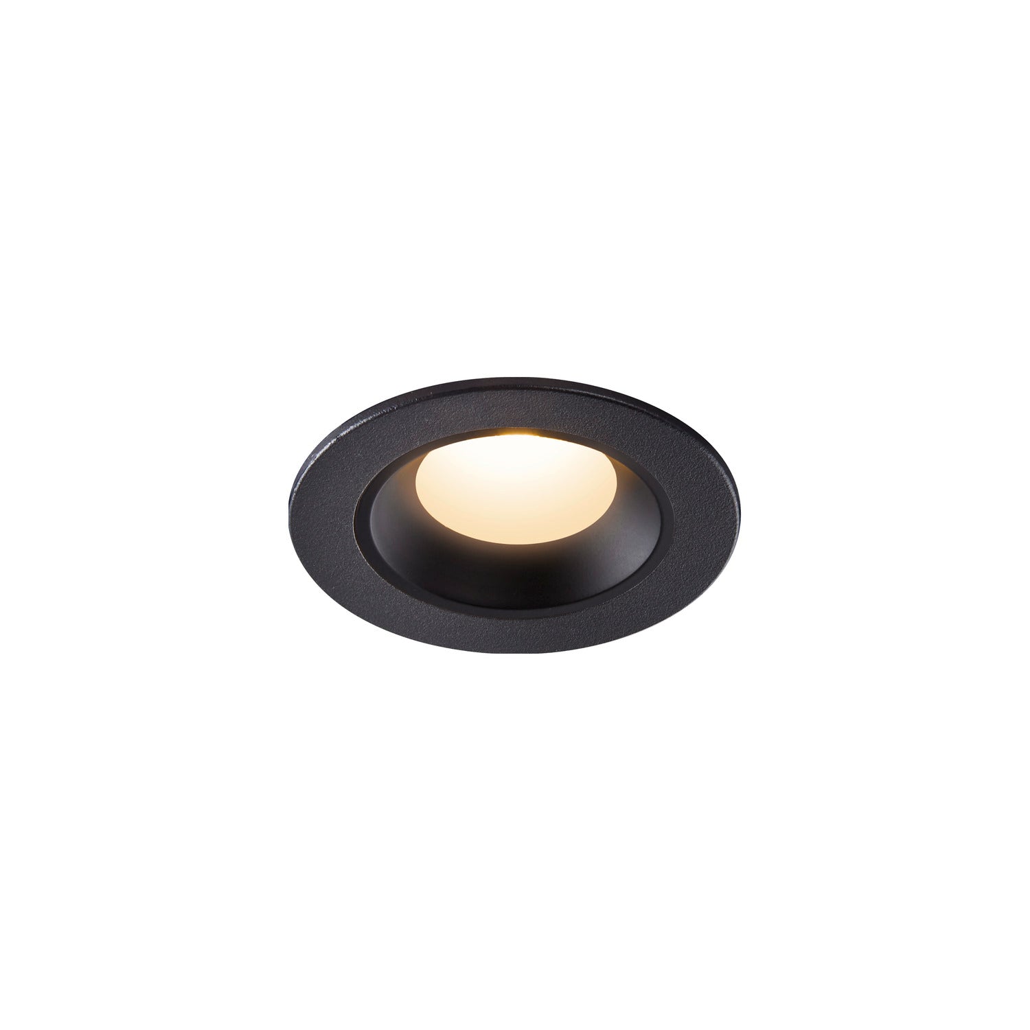 NUMINOS® XS, luminária para encastrar no teto, preta 3000 K 40°