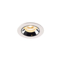 NUMINOS® XS, luminária para encastrar no teto, branca/cromada 3000 K 20°