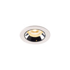 NUMINOS® XS, luminária para encastrar no teto, branca/cromada 3000 K 40°