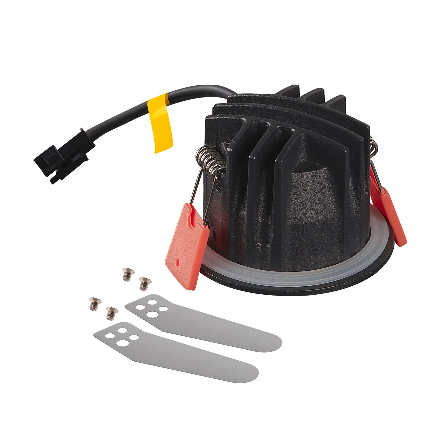 NUMINOS® XS, luminária para encastrar no teto, preta/branca 4000 K 40°