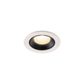 NUMINOS® XS, luminária para encastrar no teto, branca/preta 4000 K 40°