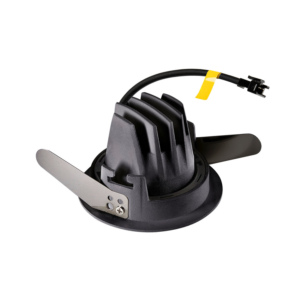 NUMINOS® MOVE XS, luminária para encastrar no teto, preta 2700 K 20°