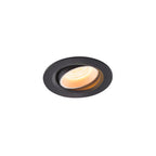 NUMINOS® MOVE XS, luminária para encastrar no teto, preta/branca 2700 K 20°