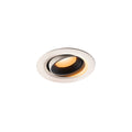 NUMINOS® MOVE XS, luminária para encastrar no teto, branca/preta 2700 K 20°