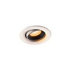 NUMINOS® MOVE XS, luminária para encastrar no teto, branca/preta 2700 K 40°