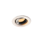 NUMINOS® MOVE XS, luminária para encastrar no teto, branca/cromada 3000 K 40°