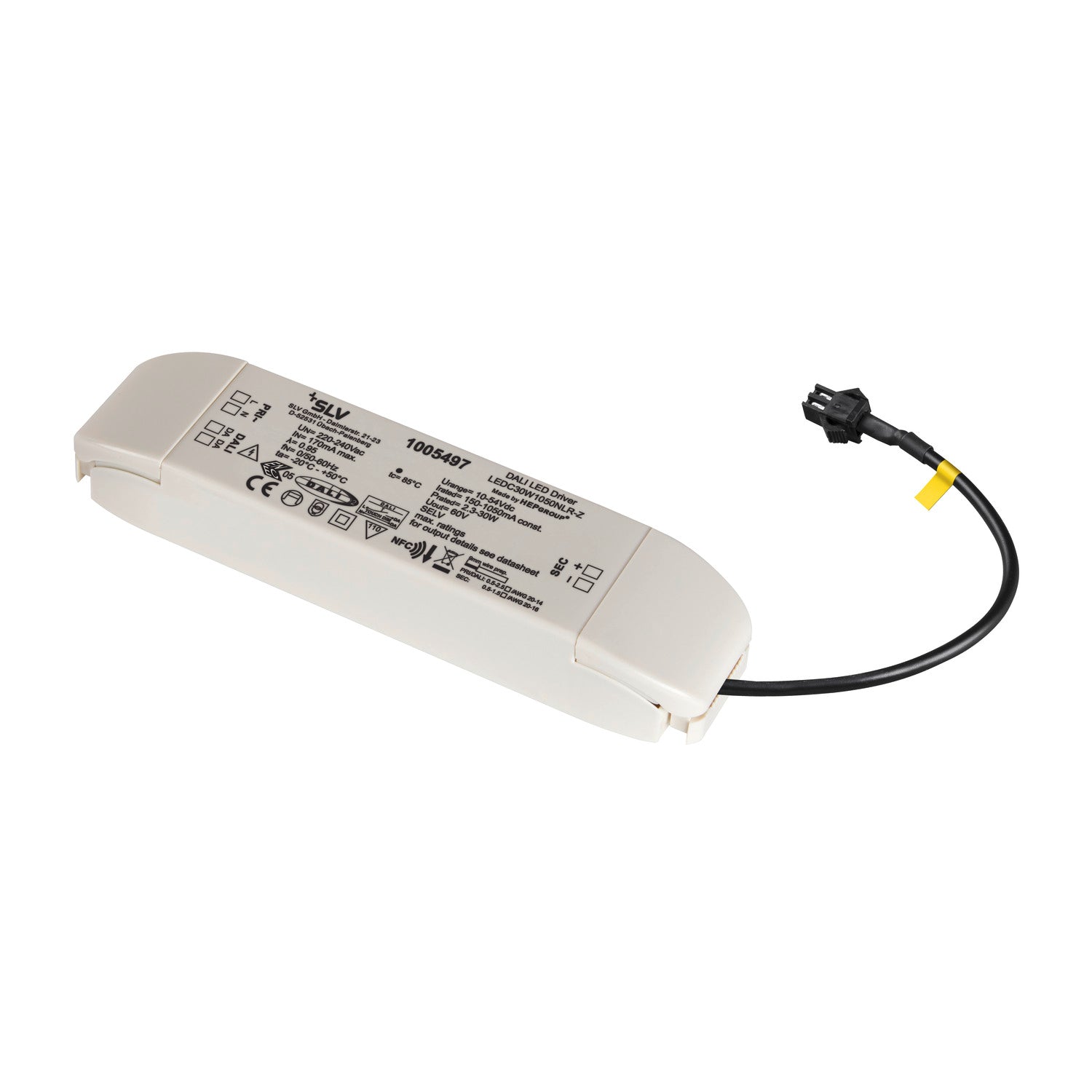 Treiber - Controlador LED, 1050 mA 30 W DALI regulável QC