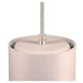 NUMINOS® XL PD, PHASE, Candeeiro pendente, comprimento do pendente 250 cm, 2700 K, 28 Watt, 60°, Ângulos de fases, branco mate / preto mate