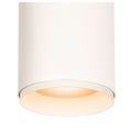 NUMINOS® XL PD, PHASE, Candeeiro pendente, comprimento do pendente 250 cm, 3000 K, 28 Watt, 36°, Ângulos de fases, branco mate / preto mate