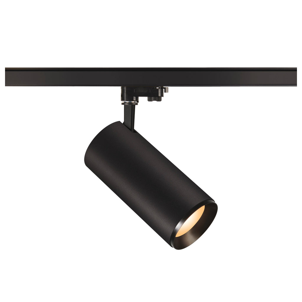 NUMINOS® XL 3Ph., PHASE, 3~ Projetor, cilíndrico, 3000 K, 28 Watt, Ângulos de fases, 36°, preto mate