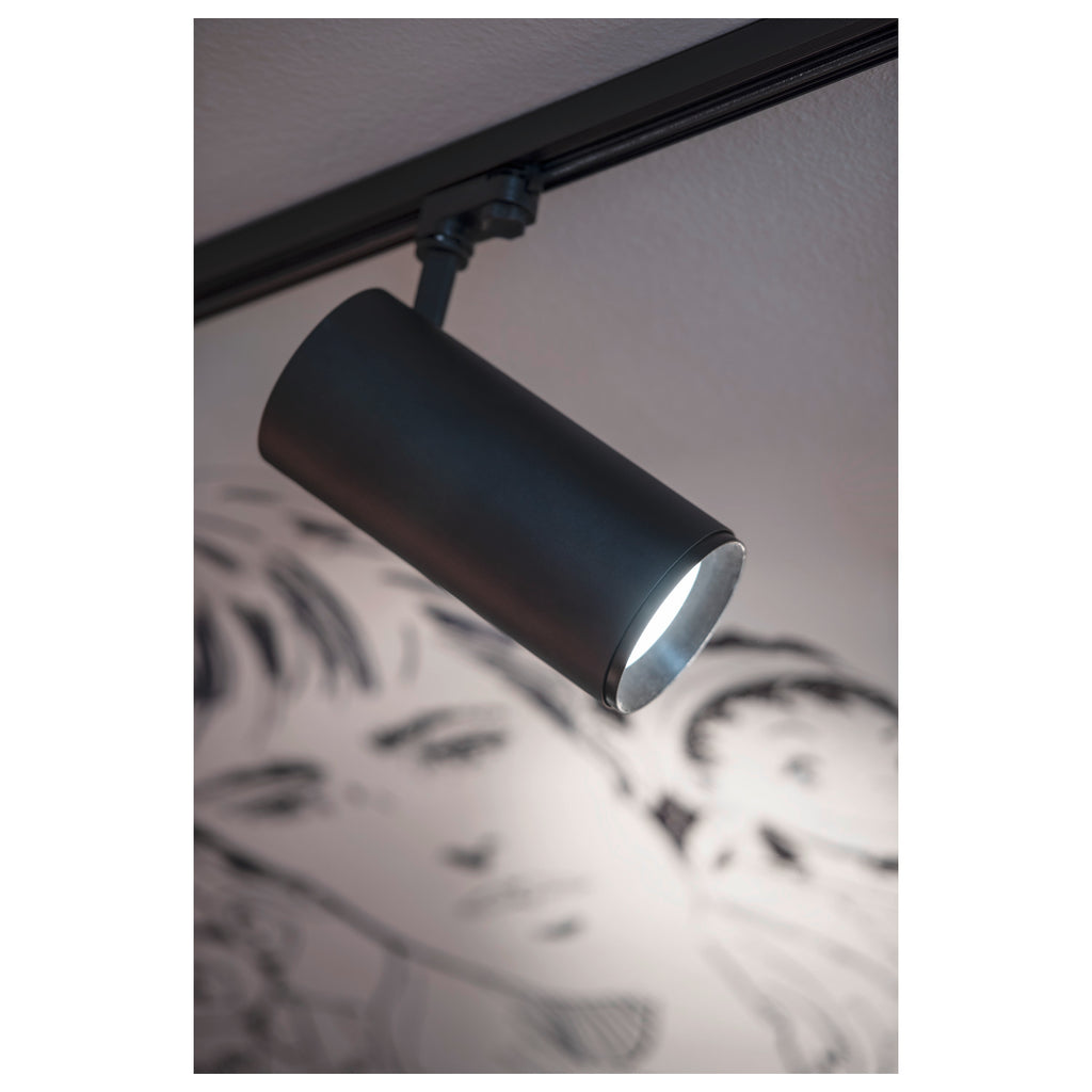 NUMINOS® XL 3Ph., PHASE, 3~ Projetor, cilíndrico, 4000 K, 28 Watt, Ângulos de fases, 60°, preto mate