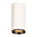 NUMINOS® XL CL, DALI, Candeeiro de teto de superfície, 2700 K, 27 Watt, DALI, 24°, branco mate / preto mate