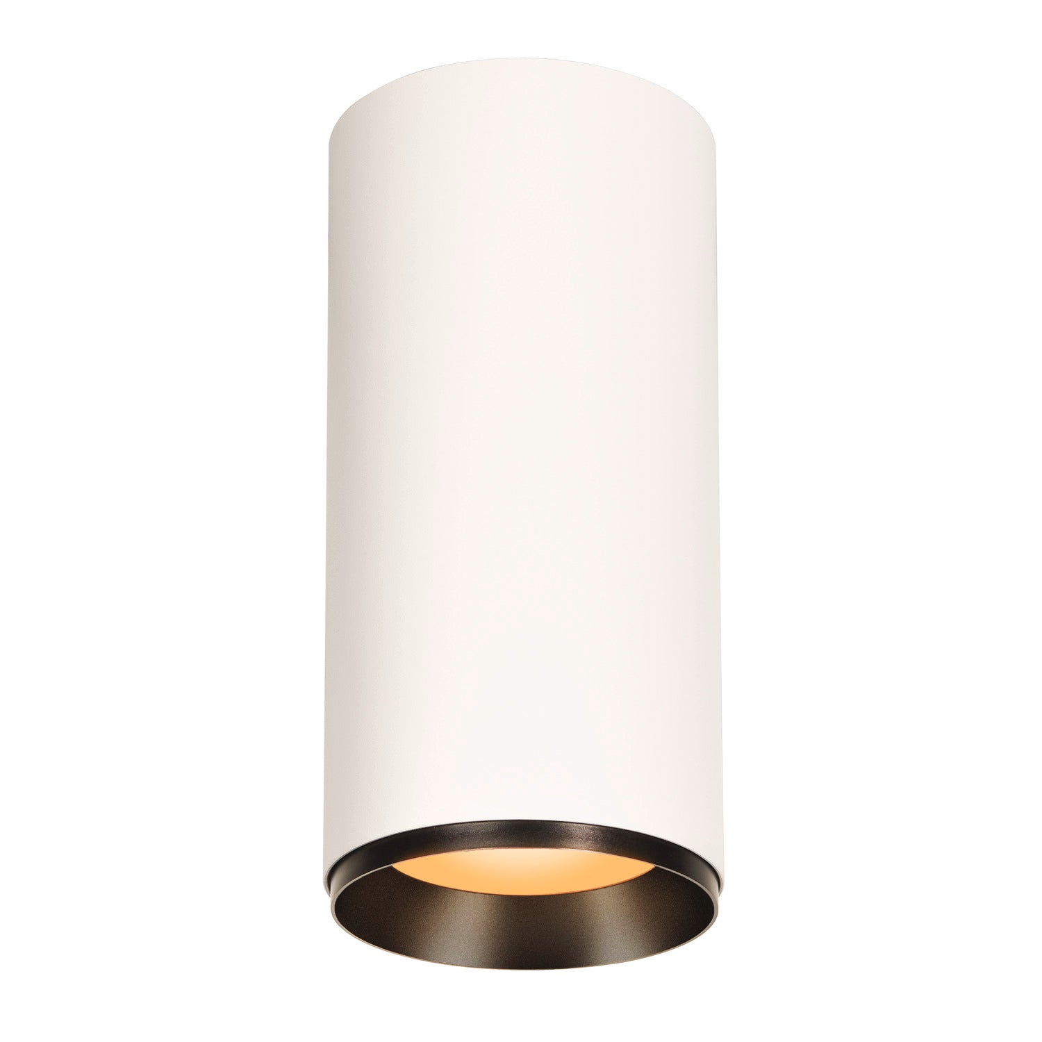 NUMINOS® XL CL, DALI, Candeeiro de teto de superfície, 2700 K, 27 Watt, DALI, 24°, branco mate / preto mate